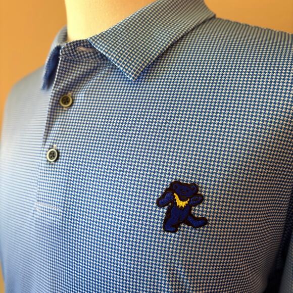 Grateful Dead Dancing Bear Grand Slam Golf Polo (2XL) - Picture 1 of 5